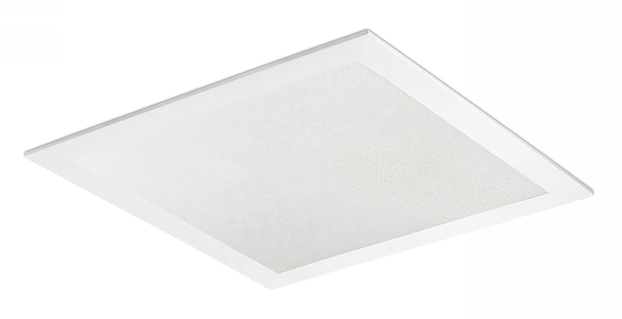 DL210247/TW  Piano F 66 PM,, 40W 595x595mm White LED Panel Opal Diffuser 3200lm 4000K 80° IP44